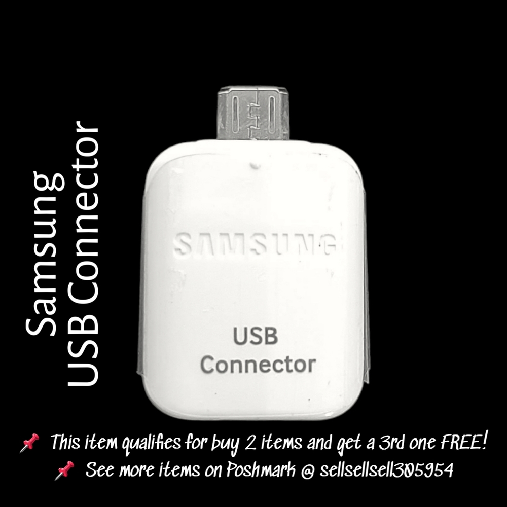📌 *New Samsung Micro USB to USB Connector - Never Used